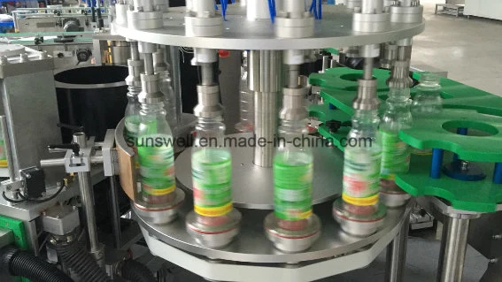 New Style Hot Melt Glue Process Labeling Machine for Bottles