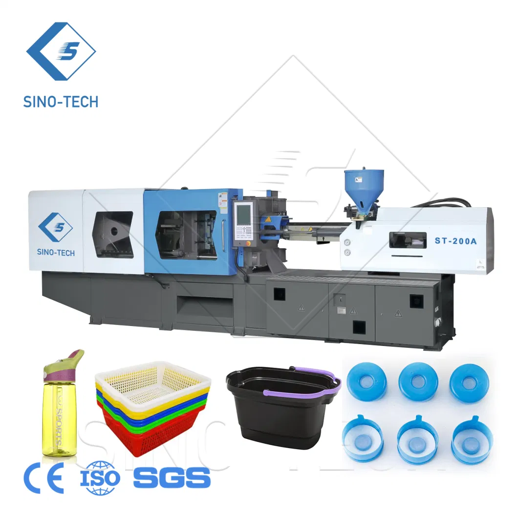 550 Ton Servo HDPE PP Plastic Crate/Container/Bucket Making Injection Molding/Moulding Machine