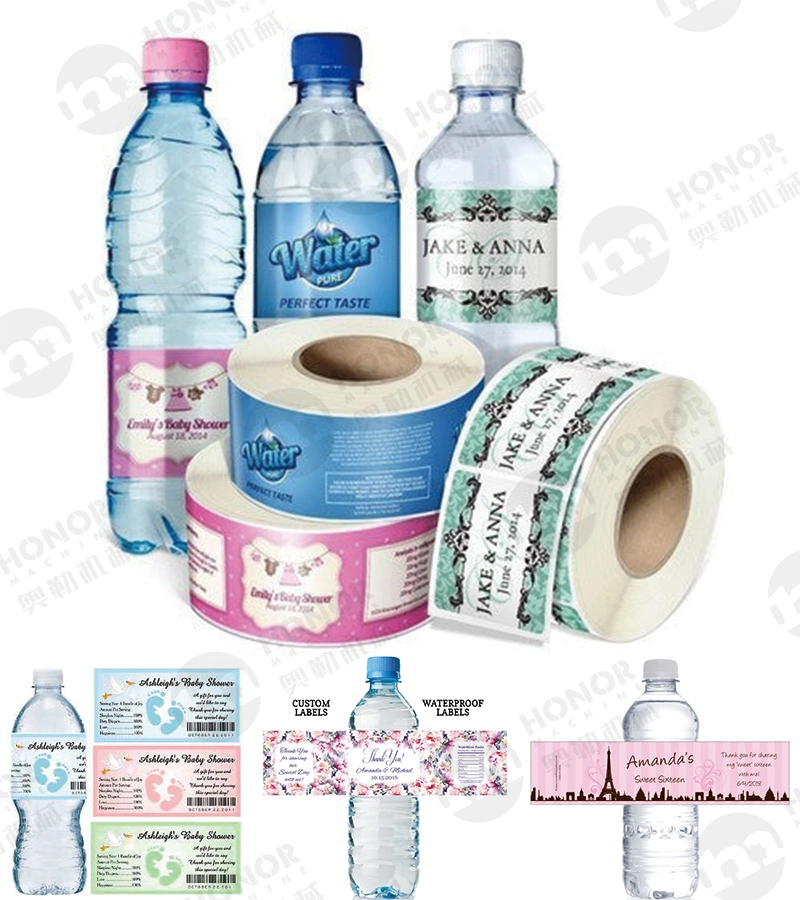 Customize PVC Pet PP Adhesive Labels for Different Types of Pet/ Glass