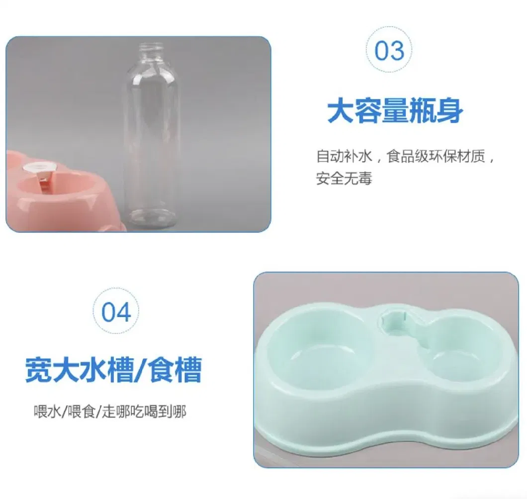 New 500 Ml Drinking Bottle Detachable Plastic Water Feeder Pet Product