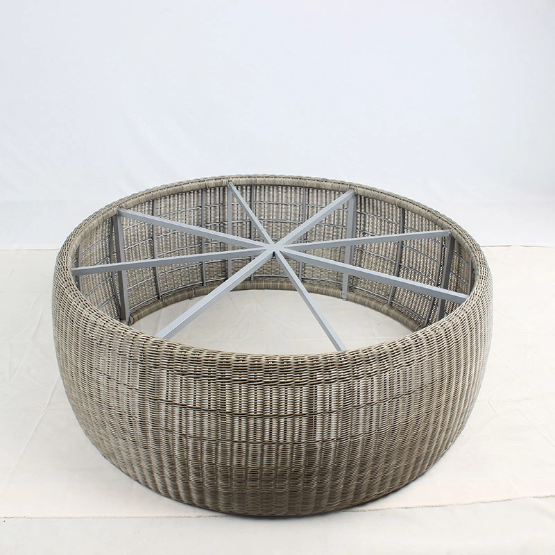 High Quality Patio Furniture Round Wicker Outdoor Table