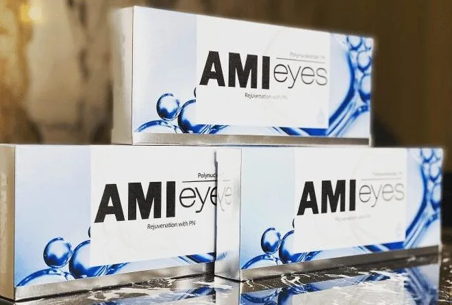 Ami Eyes 2 Ml Is a Premium Pn Product for The Area Around The Eyes with 1% (20mg) Poly-Nucleotide to Improve The Condition of Damaged Dermis.