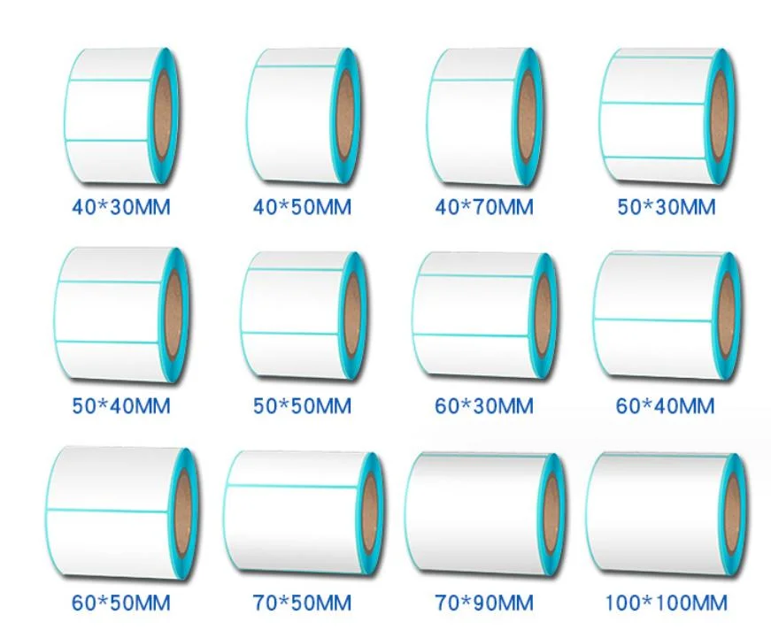 Boyeezon Compatible Label Rolls Thermal Paper 4*6 Inch Compatible for Zebra Shipping Labels