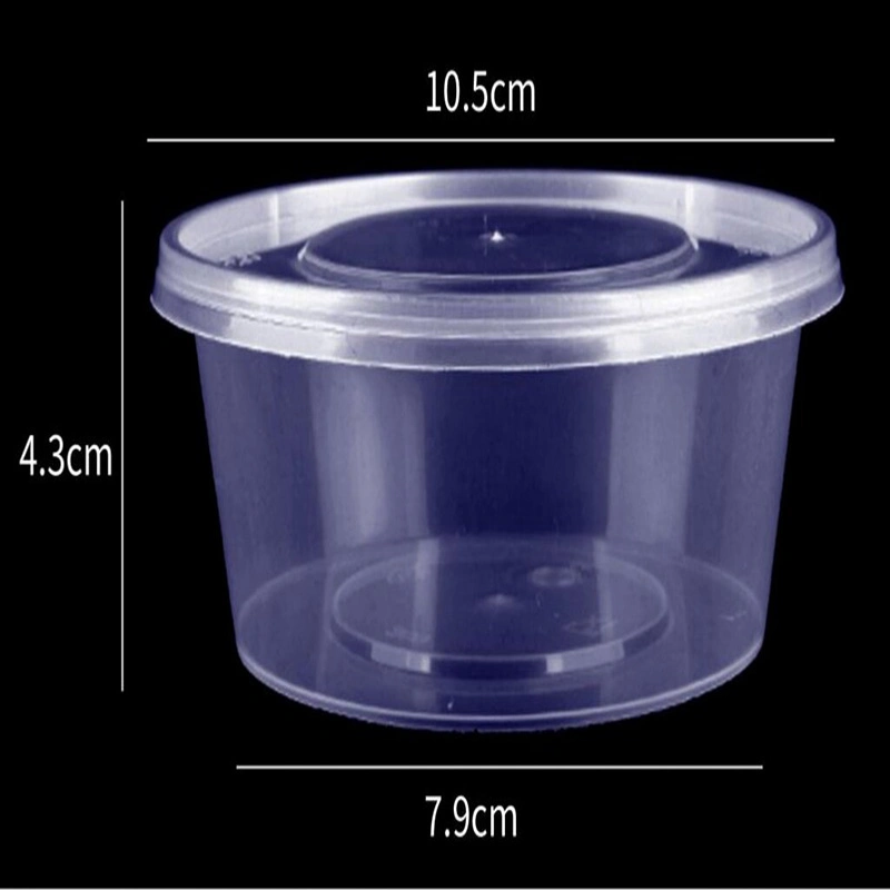 650ml Rectangle Microwave Food Containers Food Packing Storage Boxes