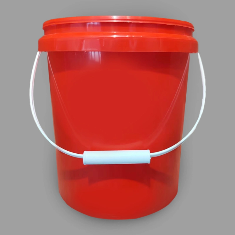 Factory Directly Supply in Mould Label for 7L Clear Round Plastic Bucket