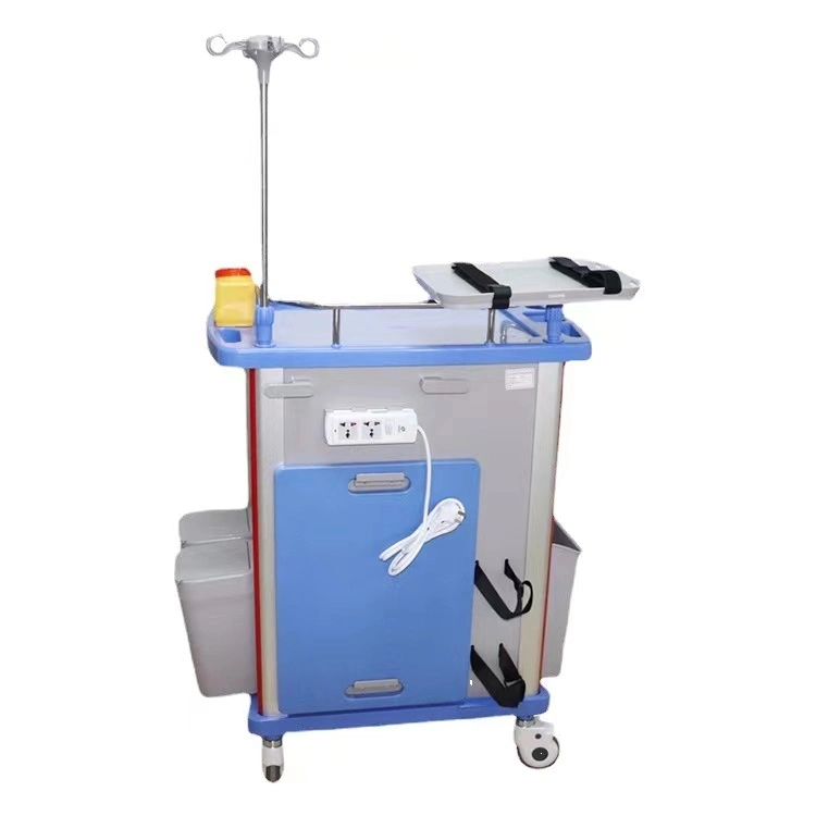 Rayman High Quality ABS Material Medical Cart for Hospital