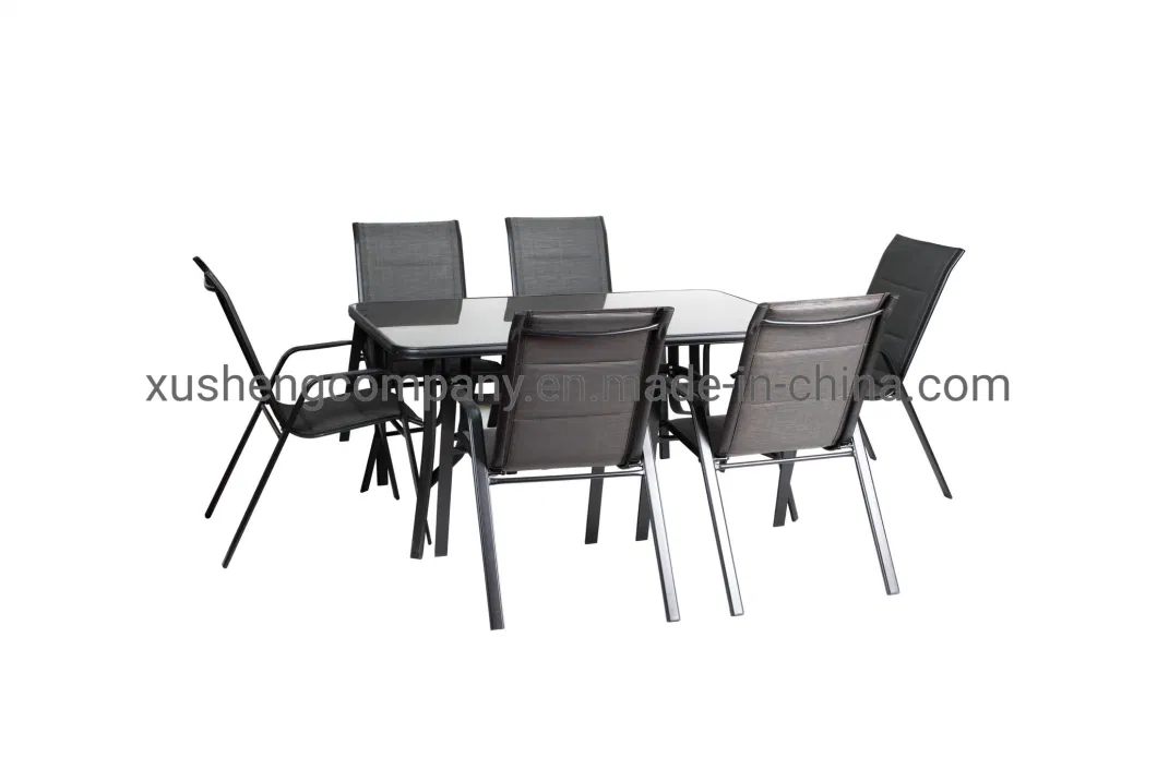 High Quality Outdoor Dining Sets Textilene Furniture for Yard