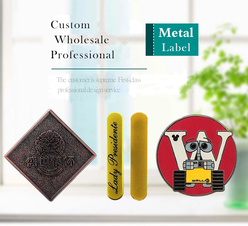 Custom Clothing Garment Jeans Tag Metal Label