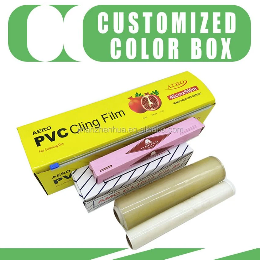Best Quality PVC Cling Film Fresh Disposable Transparent Shrink Wrap Stretch Film
