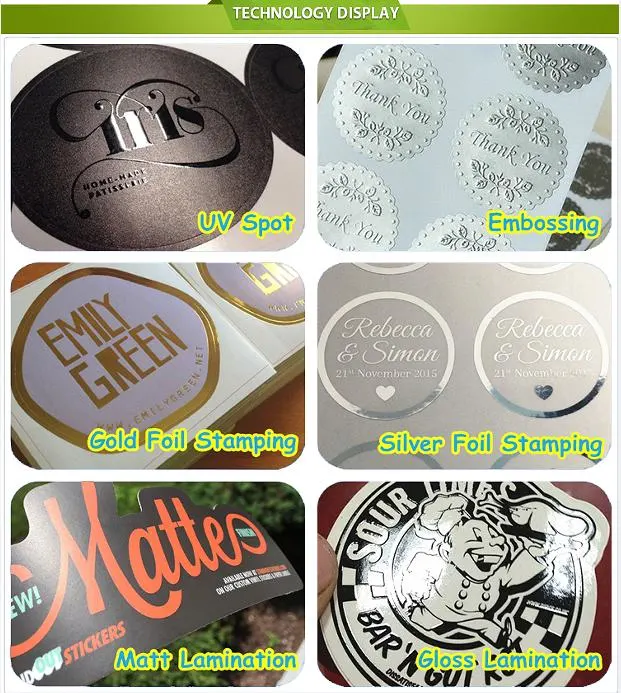 Eco Friendly Custom Printing PVC Sticker Paper in China Factory Supply - Buy PVC Sticker Paper