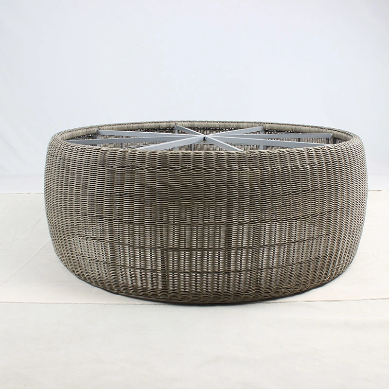 High Quality Patio Furniture Round Wicker Outdoor Table