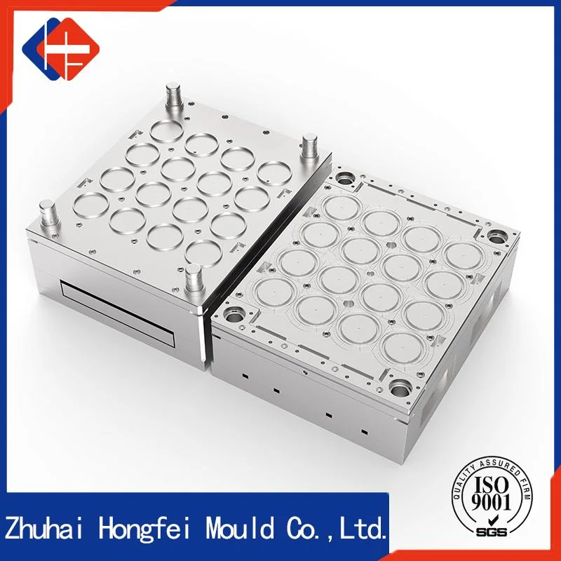 8-10-12 Oz Soup Cup Lid Mould in Mold Label Cup Lid Plastic Box Lid Mould for Packaging Container of Thin-Walled Injection Soup Lid Mould