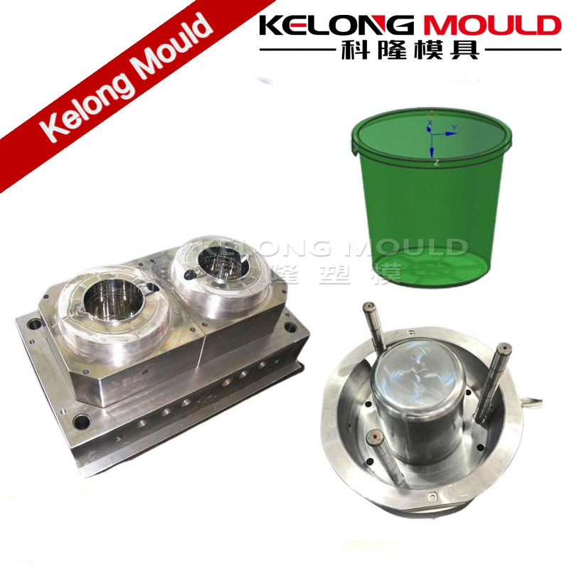 Hot Sales Iml Paint Bucket Molding with Anti-Theft Buckle Cap Mould