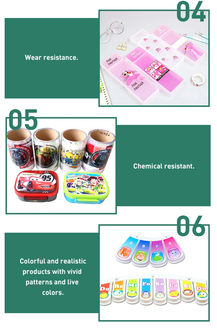 Custom in Mould Printing Iml Plastic Printing Label for Cup