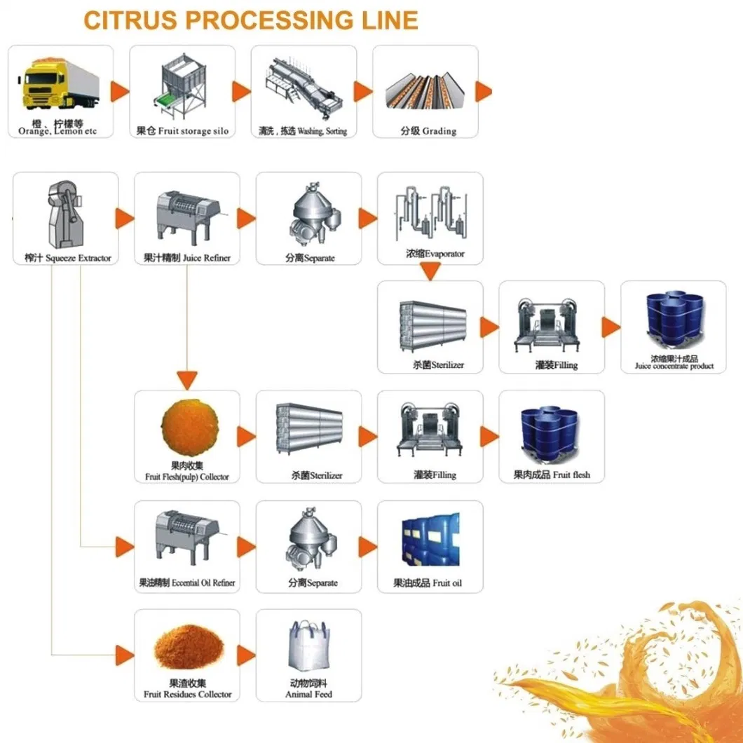 5T/H Concentrated Fruit Juice Production Line