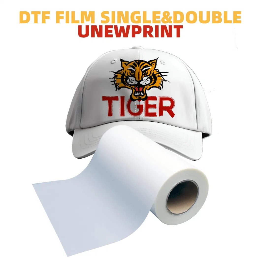 Hot Cold Peel Heat Transfer Film 60cm Dtf Pet Film for XP600 Dtf Printer