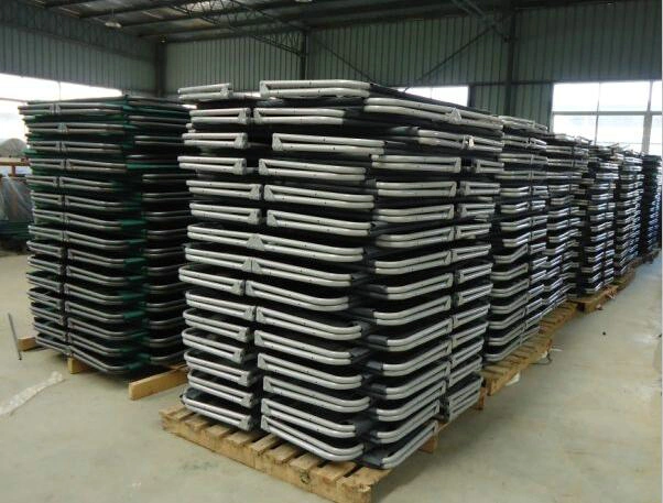Portable Round Steel-HDPE Folding Table