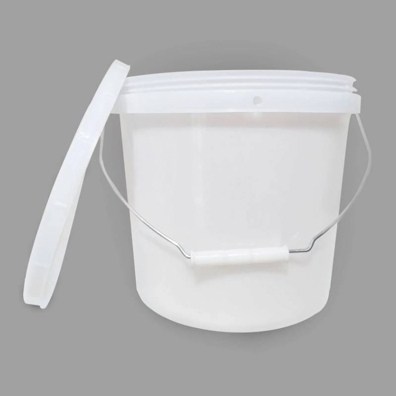 Factory Directly Supply in Mould Label for 7L Clear Round Plastic Bucket
