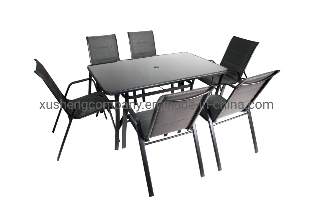 High Quality Outdoor Dining Sets Textilene Furniture for Yard