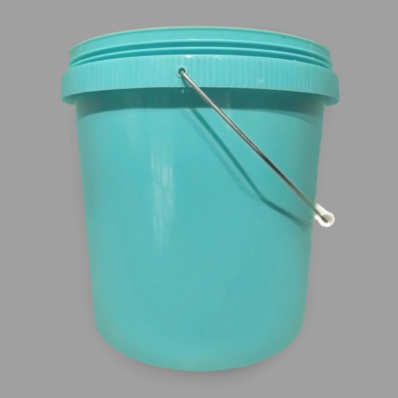 Factory Directly Supply in Mould Label for 7L Clear Round Plastic Bucket