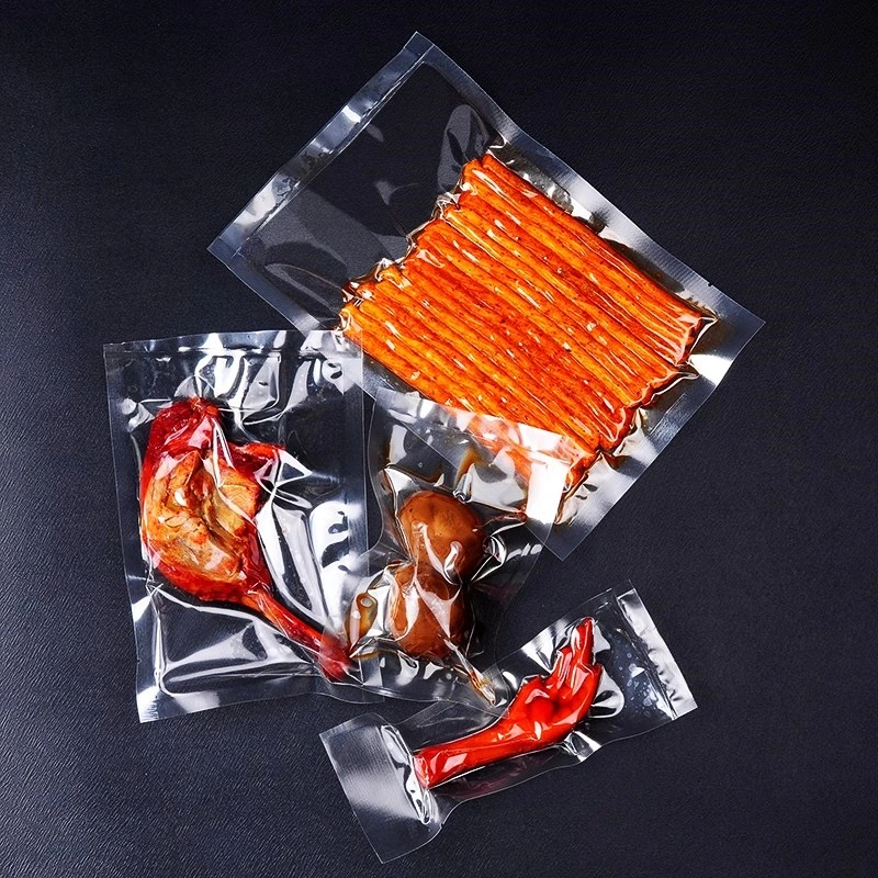 Glossy Nylon PA/LLDPE Soft Strong Transparent Vacuum Preservation Plastic Bag Factory Wholesale