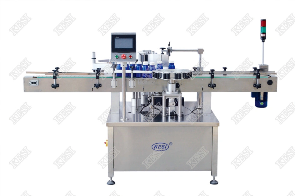 Vertical Self-Adhesive Sticker Labeling Machine - Position Located