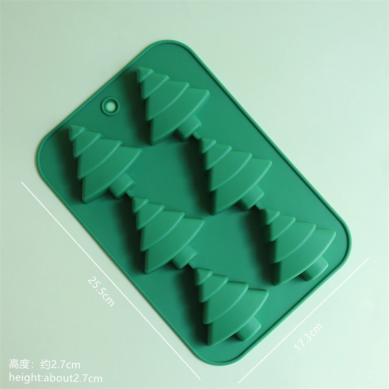 Custom Christmas Tree Snowflake Bell Silicone Cake Cookie Mold Fondant Holiday Decoration