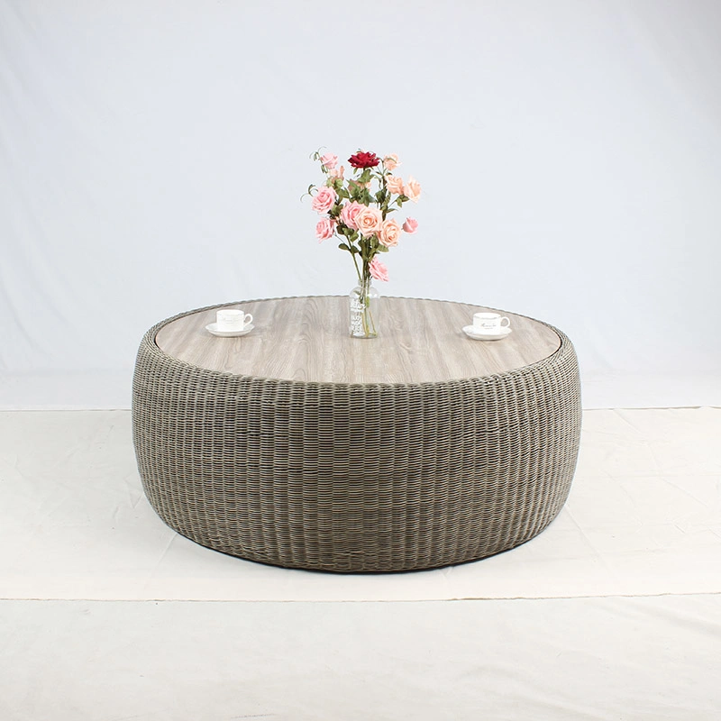 High Quality Patio Furniture Round Wicker Outdoor Table