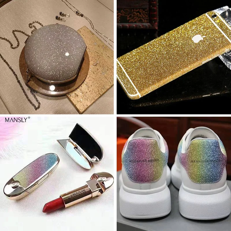Shiny Shoes Garment Material Glitter Thermal Laminating Film