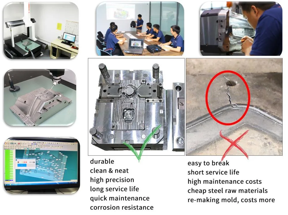 Customize Thermoforming Injection Moulds for Colored Plastic Bins/Containers