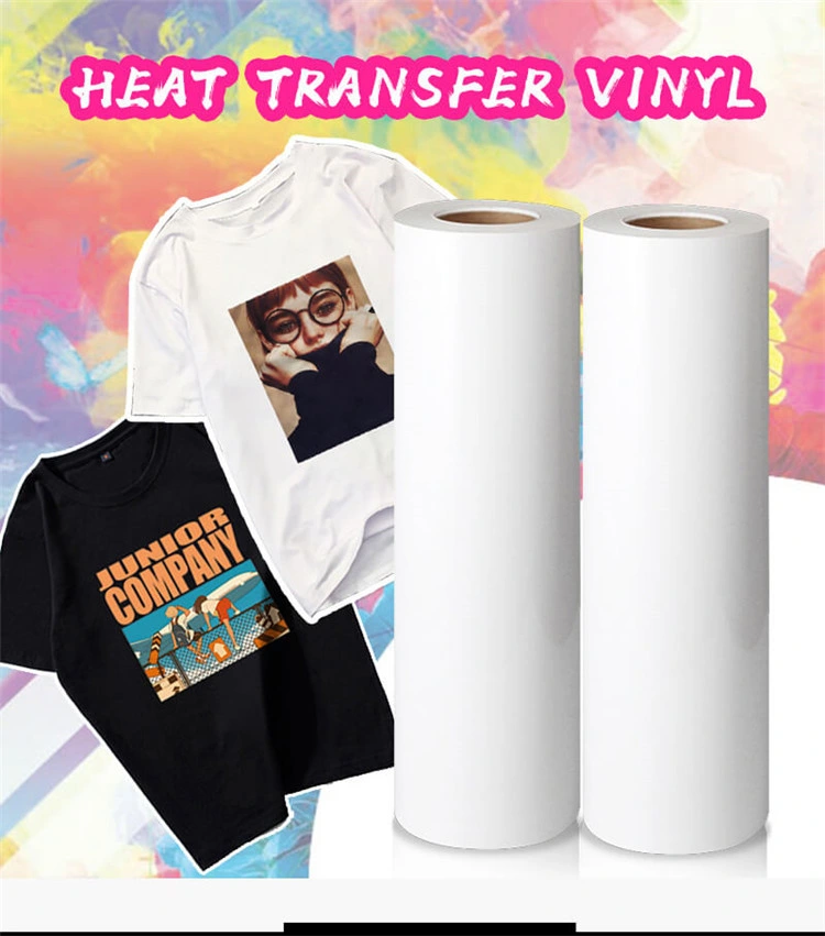 DIY Designed PU Printable Iron on Heat Transfer Vinyl Garment Digital Print Film Textile Vinil Imprimible for Clothing