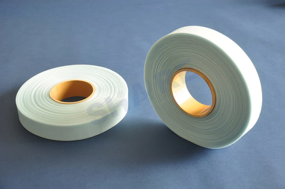 Ultrasonic Polypropylene PP Mesh Fabric Strips &amp; Ribbons Slitting Minimal Material Build-up