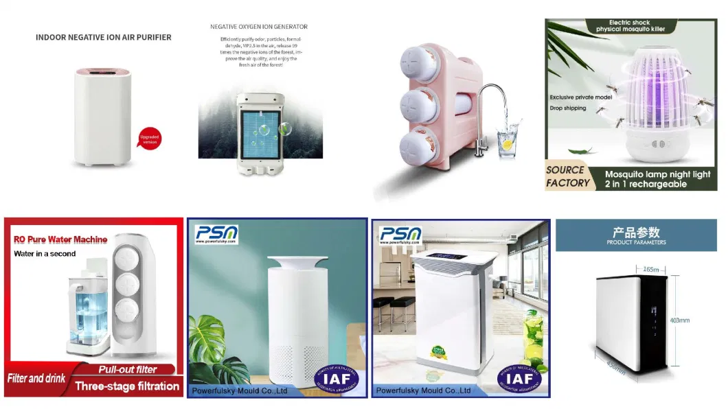 China Factory in-Mold Decoration Remote Control Air Purification Ultrasonic Humidifier IMD/Iml Tooling
