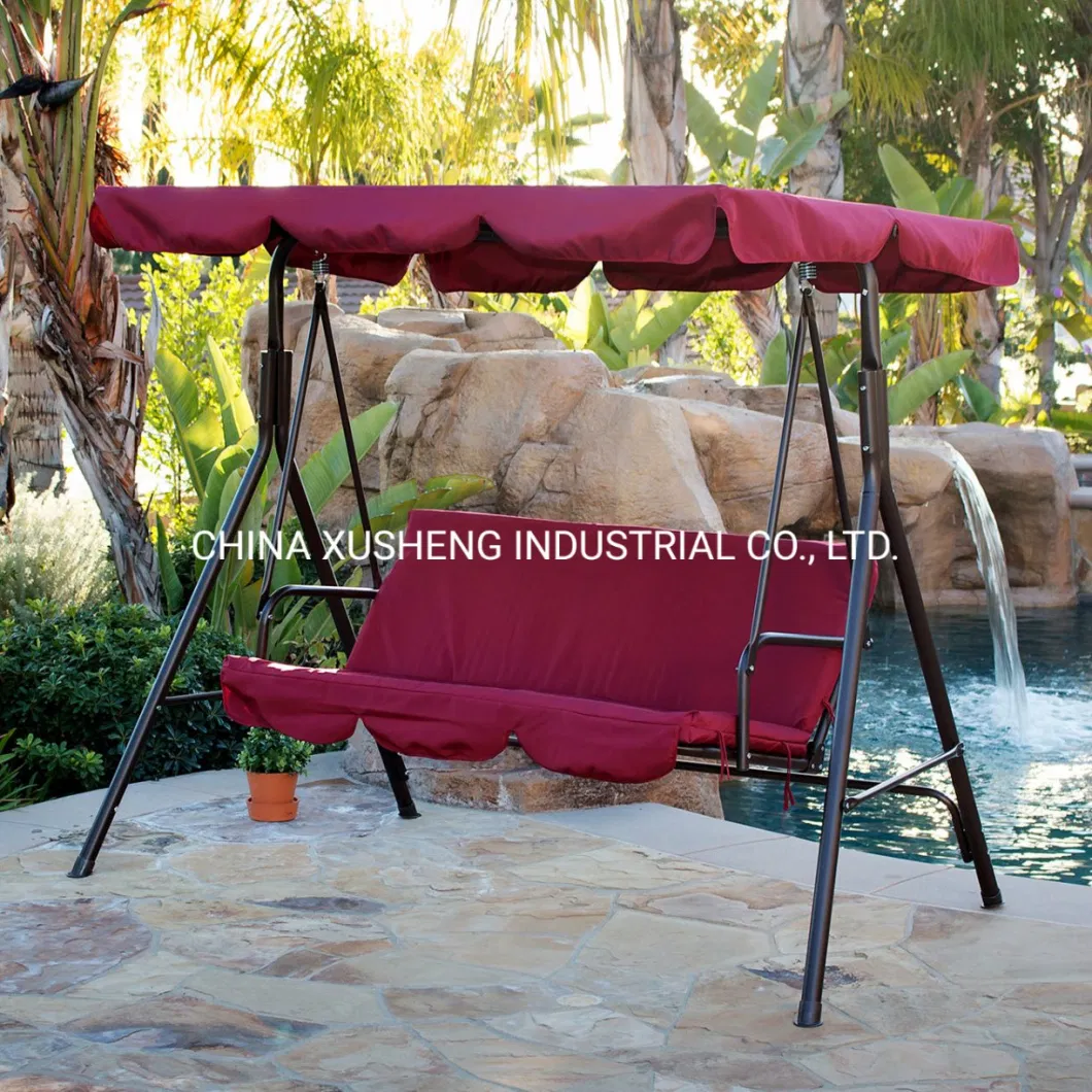 Outdoor Furniture of Hot Sale 3 Seat Garden Swing Chair