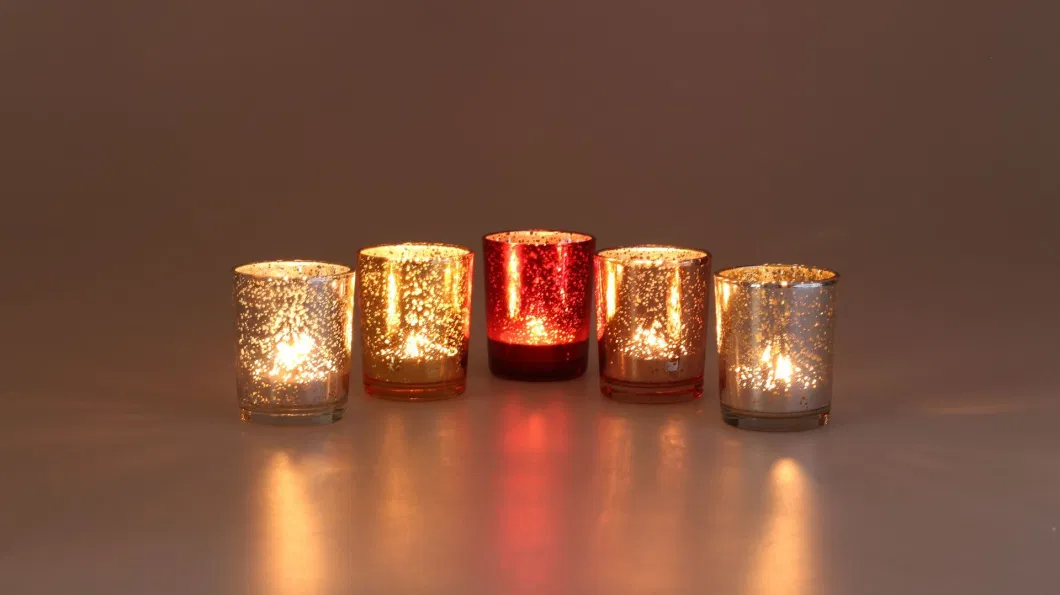 Ready Stock Votive Tea Light Candle Holder, Suitable for Wedding Centerpieces and Party Decorations, Table 100ml