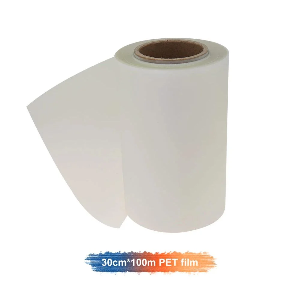 Udefine Dtf Film Heat Transfer Printing Pet Film Roll 33/60cm Cold Peel Inkjet Printer Pet Transfer Dtf for Dtf Digital Inkjet Printer