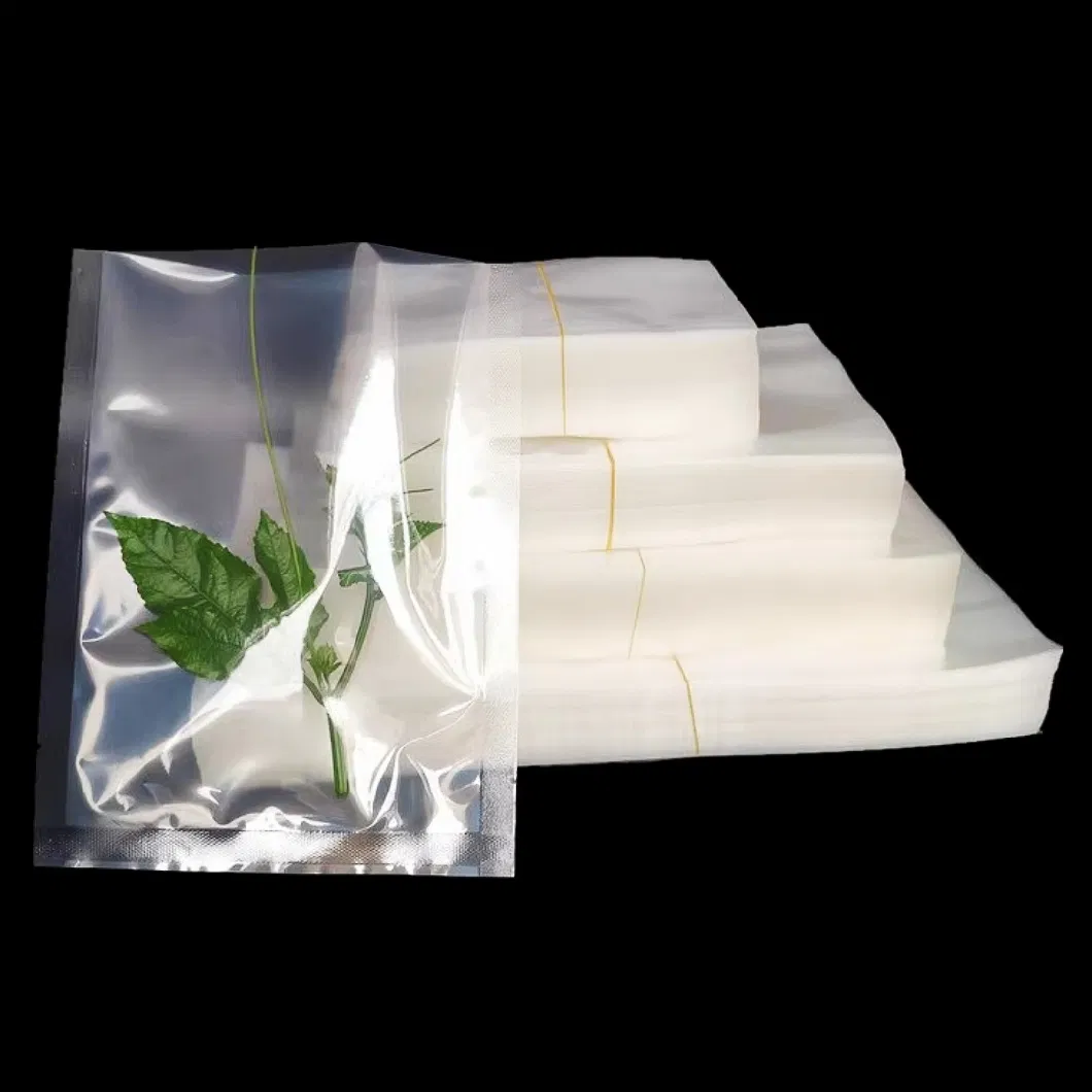 Glossy Nylon PA/LLDPE Soft Strong Transparent Vacuum Preservation Plastic Bag Factory Wholesale