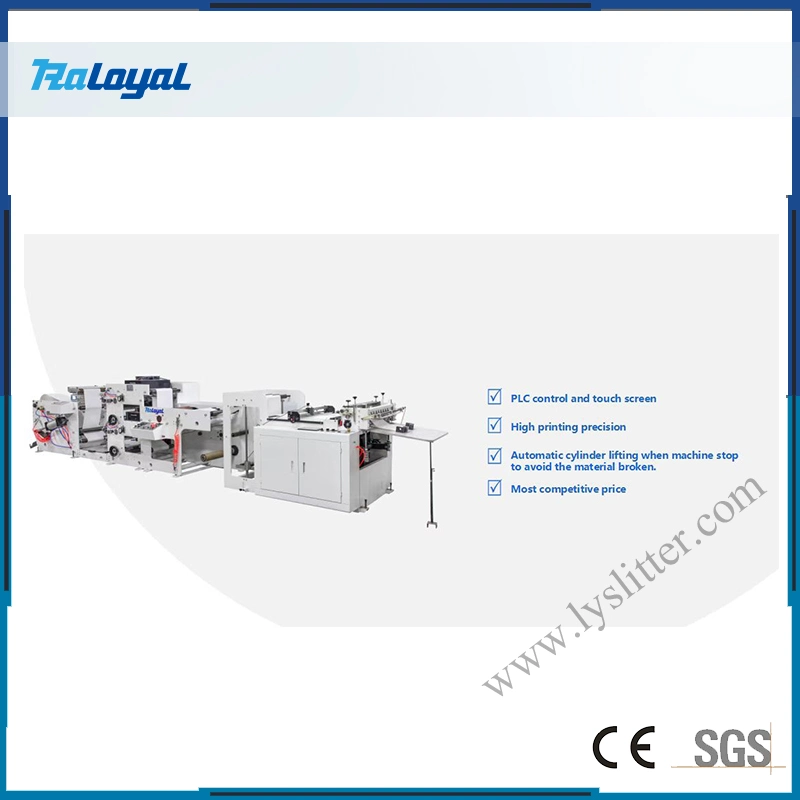 Multi Function High Speed 1 Colorroll to Roll Intermittent Offset Iml Label Printing Machine