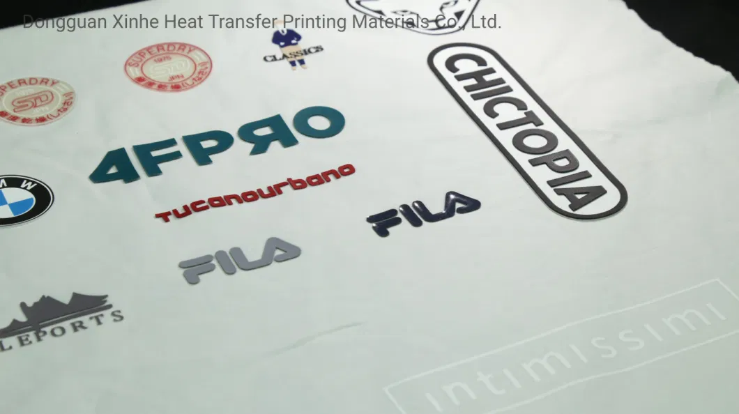 Inkjet Pritning Paper Water Base Ink Printing for Heat Transfer/Thermal Transfer on Textile Printable Pet Film Washable Label on Garment