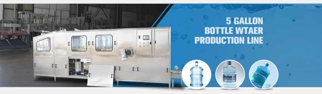 450bph Recycling Using Barrel Gland Cap 5 Gallon Water Filling Machine