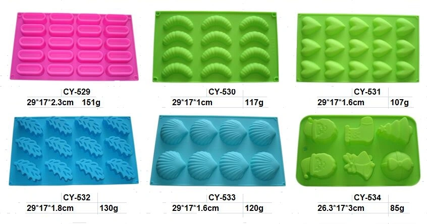 Wholesale 100% Food Grade Cake Decoration Silicone Mold for Cake Decorating