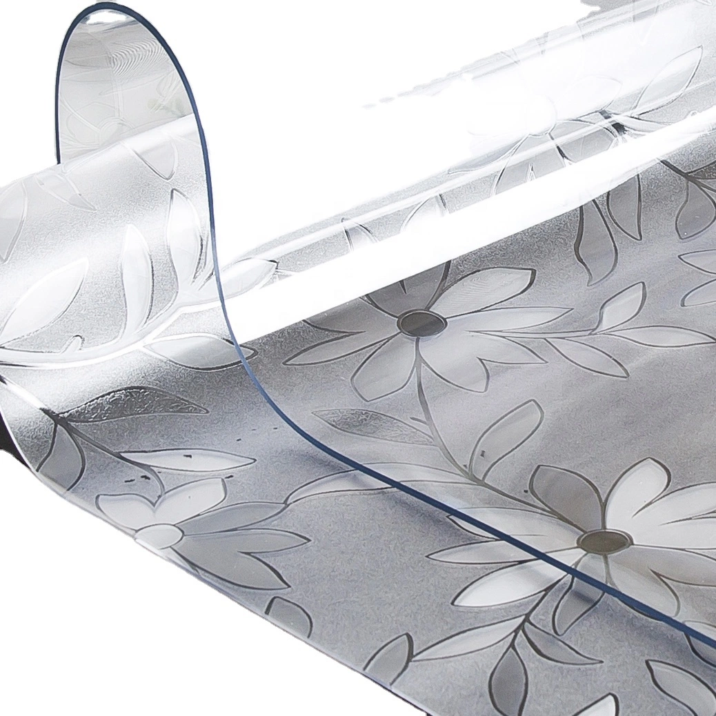 Super Clear Soft PVC Plastic Transparent Sheet Flexible Film in Roll 0.09mm 0.10mm 0.12mm 0.15mm 0.25mm 0.3mm 0.4mm