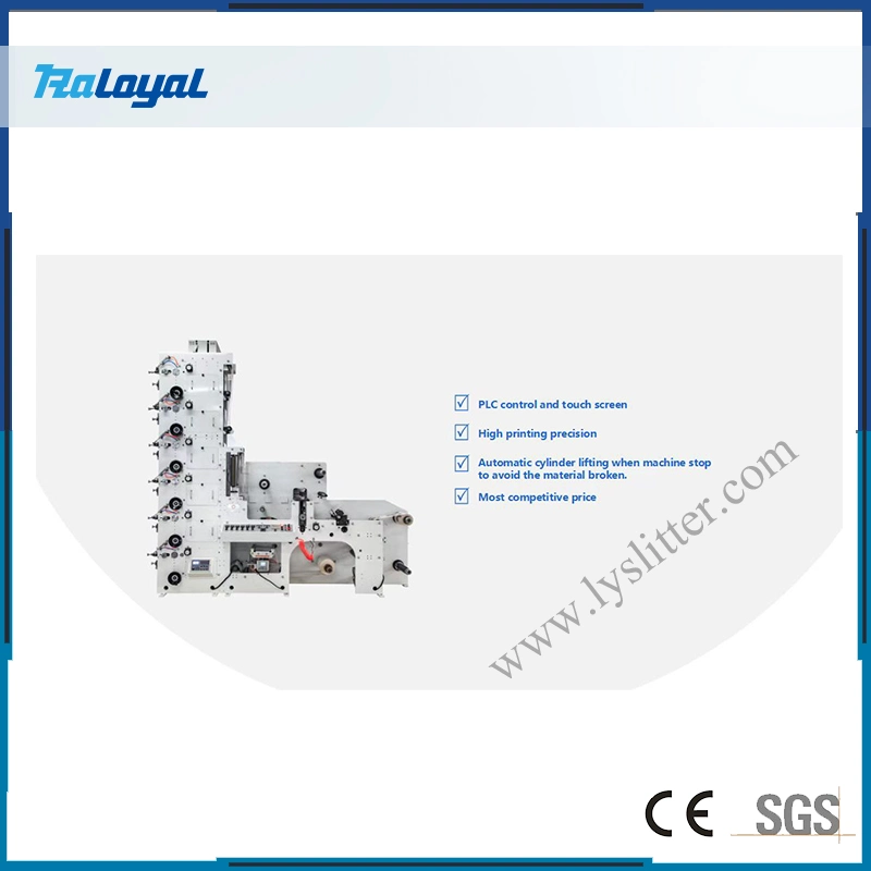 Multi Function High Speed 1 Colorroll to Roll Intermittent Offset Iml Label Printing Machine