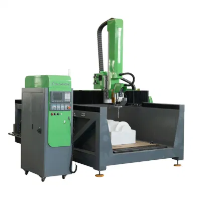 3D Atc CNC Router Machine for Wood Door Carving Woodworking Advertising Making Furniture Designs Foam PVC MDF Cutting 4 Axis Acrylic Metal Carving Machinery