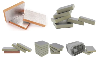 Fireproof Insulated Aluminum PU Panel with PIR Insulation Board for Safe and Efficient HVAC Systems