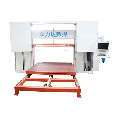 Professional CNC Machinery Production CNC Circular Contour Mattress Foam Cutting Machine