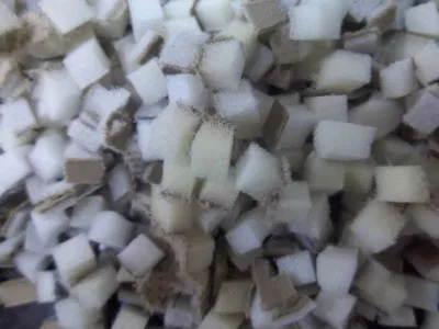 Quilted Waste and Foam Cutter Machine