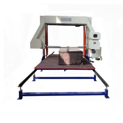 Sponge Machine Horizontal Carrousel Foam Splitting Machine Horizontal Foam Cutting Machine with Vacuum