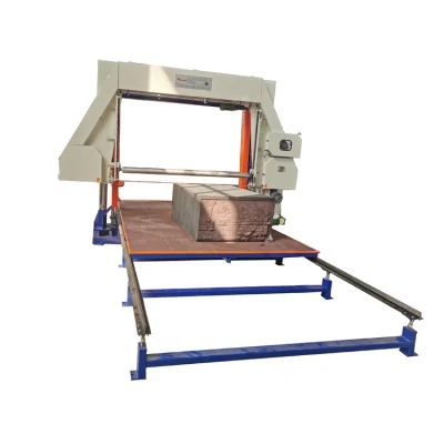 Sponge Machine Horizontal Carrousel Foam Splitting Machine Horizontal Foam Cutting Machine with Vacuum