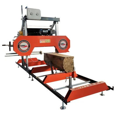 Firewood Processor Horizontal Band Saw Bandsaw Sawmill Hydraulic Wood Splitting Machine Sawmill Portable Band Saw Mill Kit Wood Sawmill Saw Machine